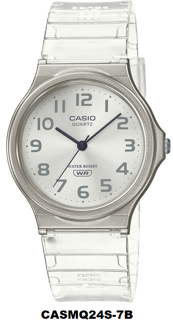 Casio Men Wht/Blk
