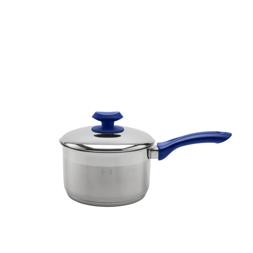 1qt SS Saucepan YBM Blue