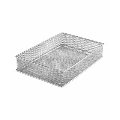 Mesh Basket 6x9 Silver YBM