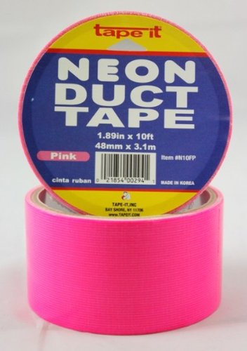 Duct Tape Neon Pink 2" x 10yd