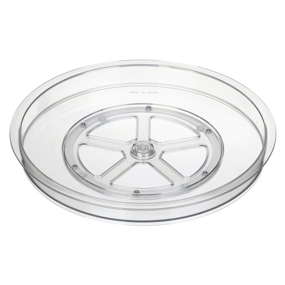 Turntable 12.6" Clear YBM