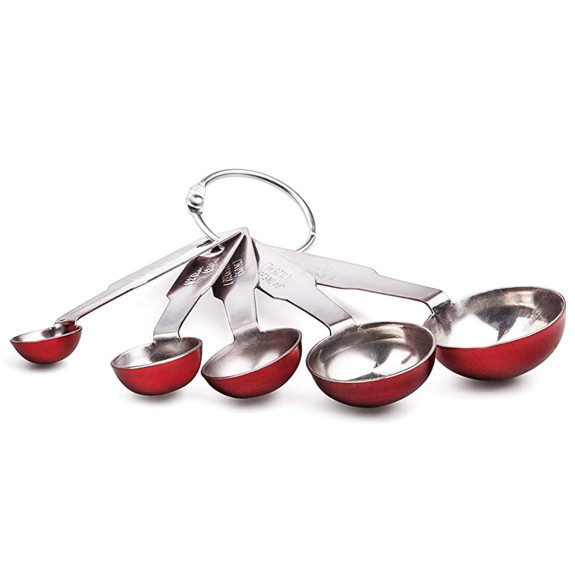 Measuring Spoon s/5 SS/RED
