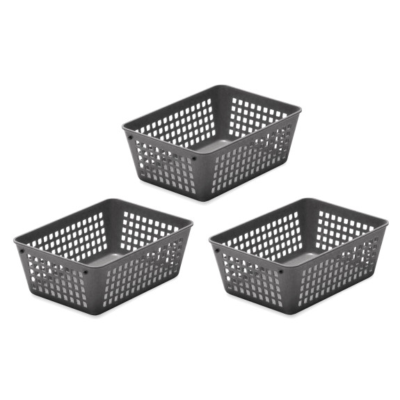Mini Basket 3pk Clear