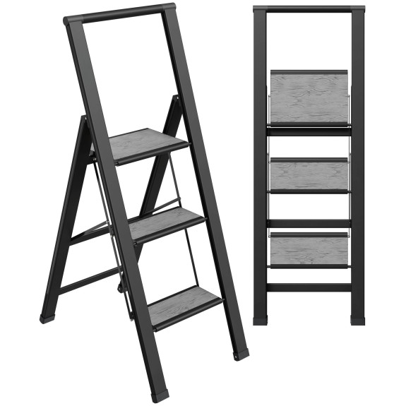 3 Step Ladder w/Rail SORFEY