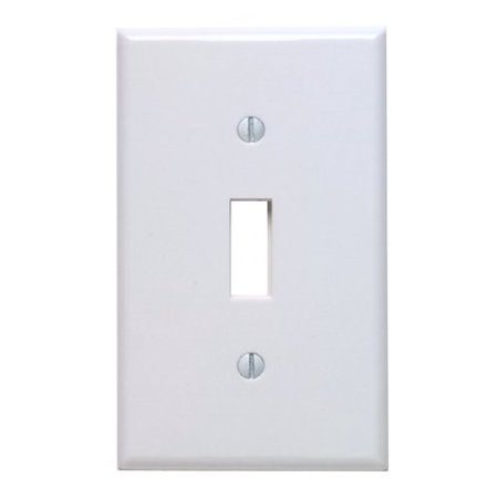 Switch Plate 1 Gang White