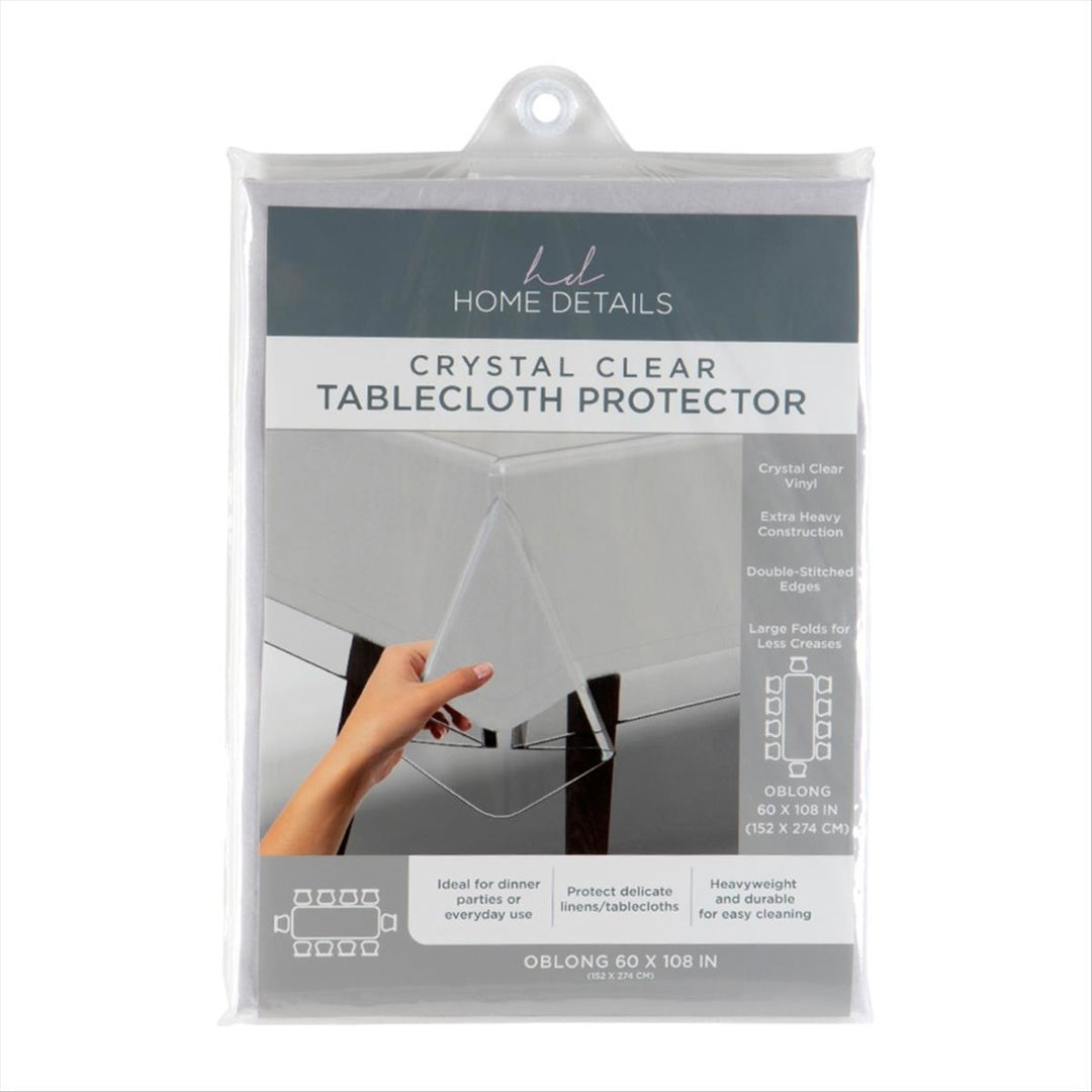 Clear Tablecloth 60 x 108 Kenn