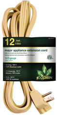 Appliance Cord 12' 14/3