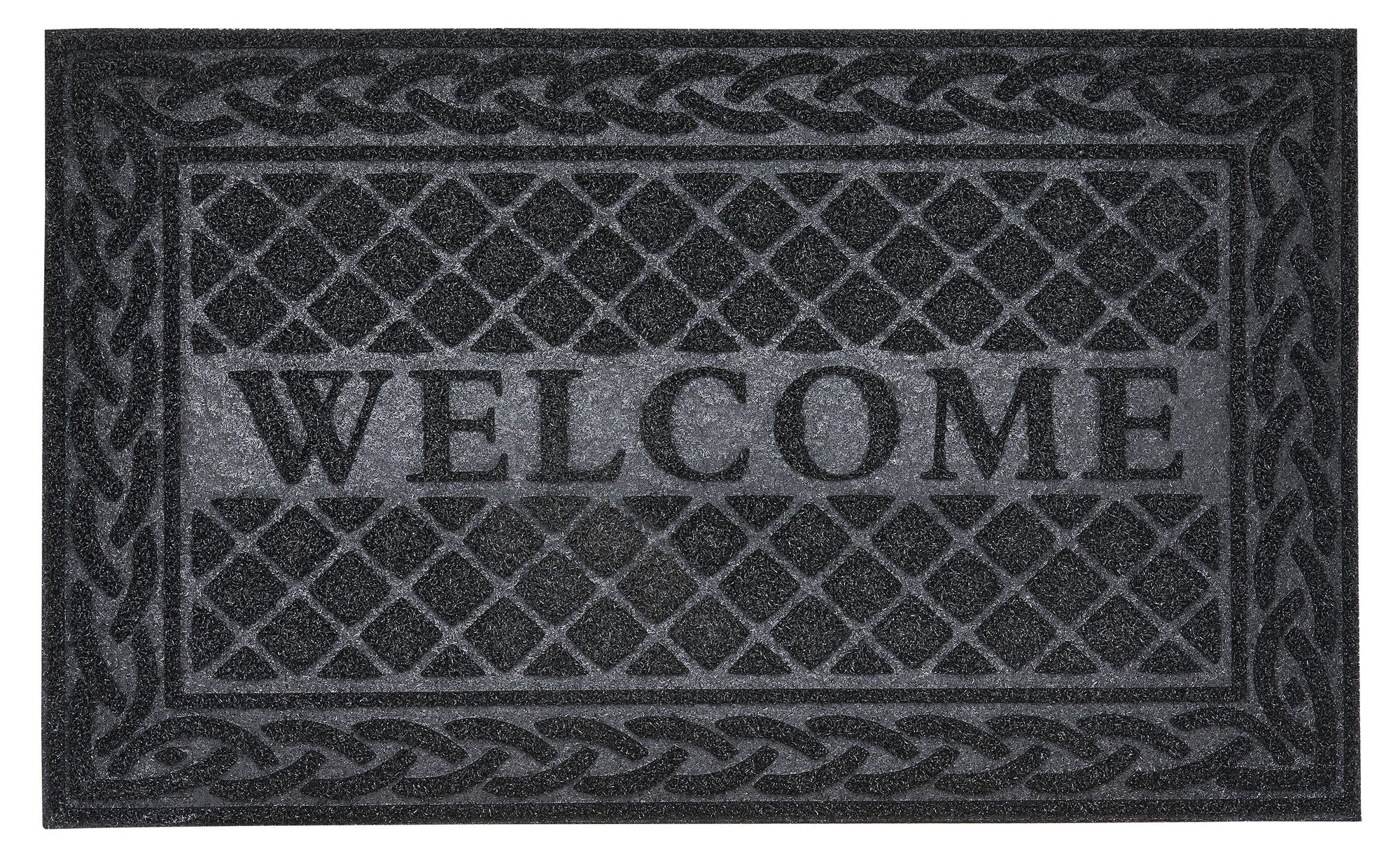 Doormat 18x30 Lattice-Black