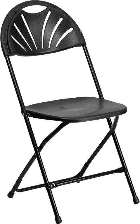 Chair Fanback Black CH03-B