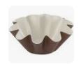 Floret/Broche White/Brown MED