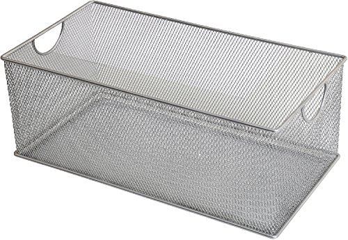 Mesh Box 15x8x6 Silver YBM