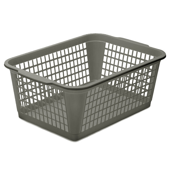 Basket 10x15x6 Grey