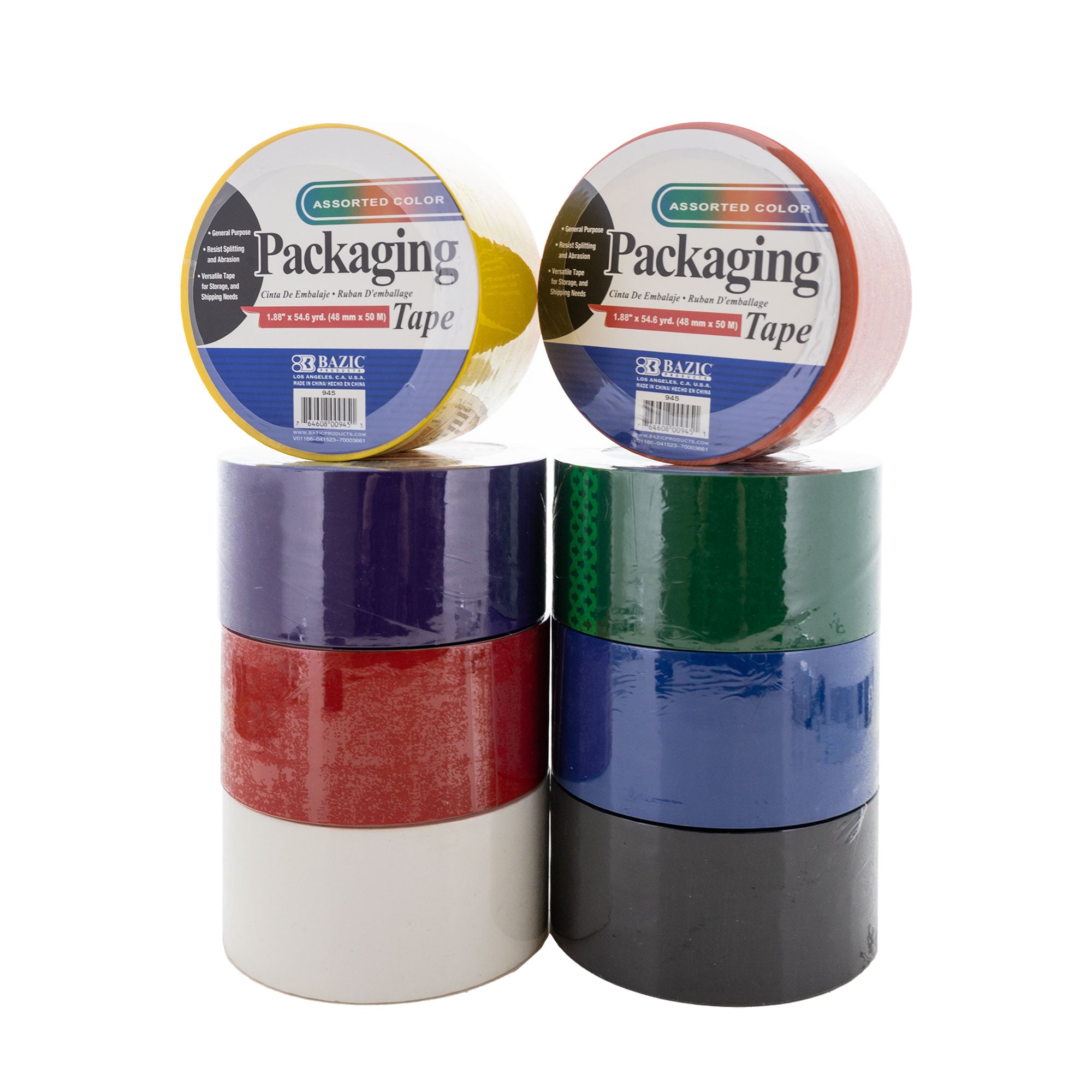Packing Tape Assorted 55yds.