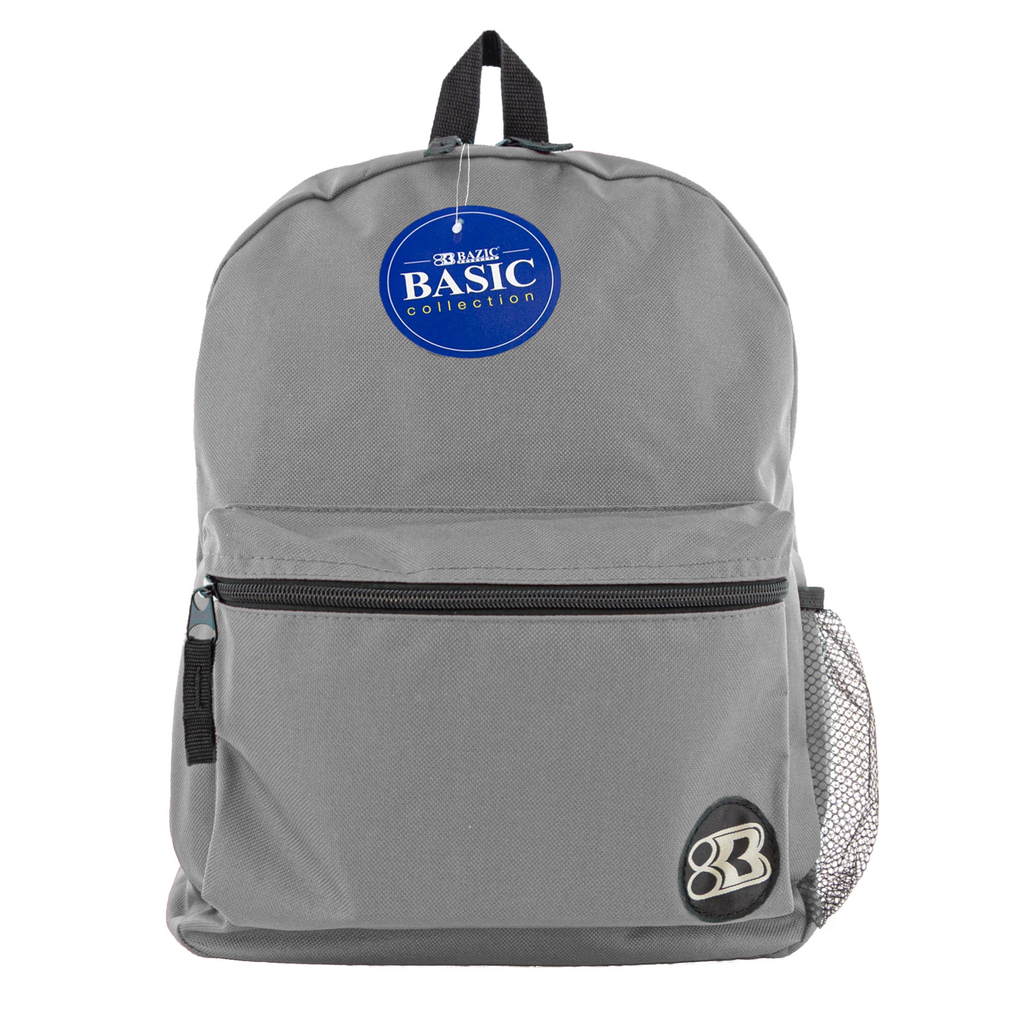 Backpack Basic 16" Gray Bazic