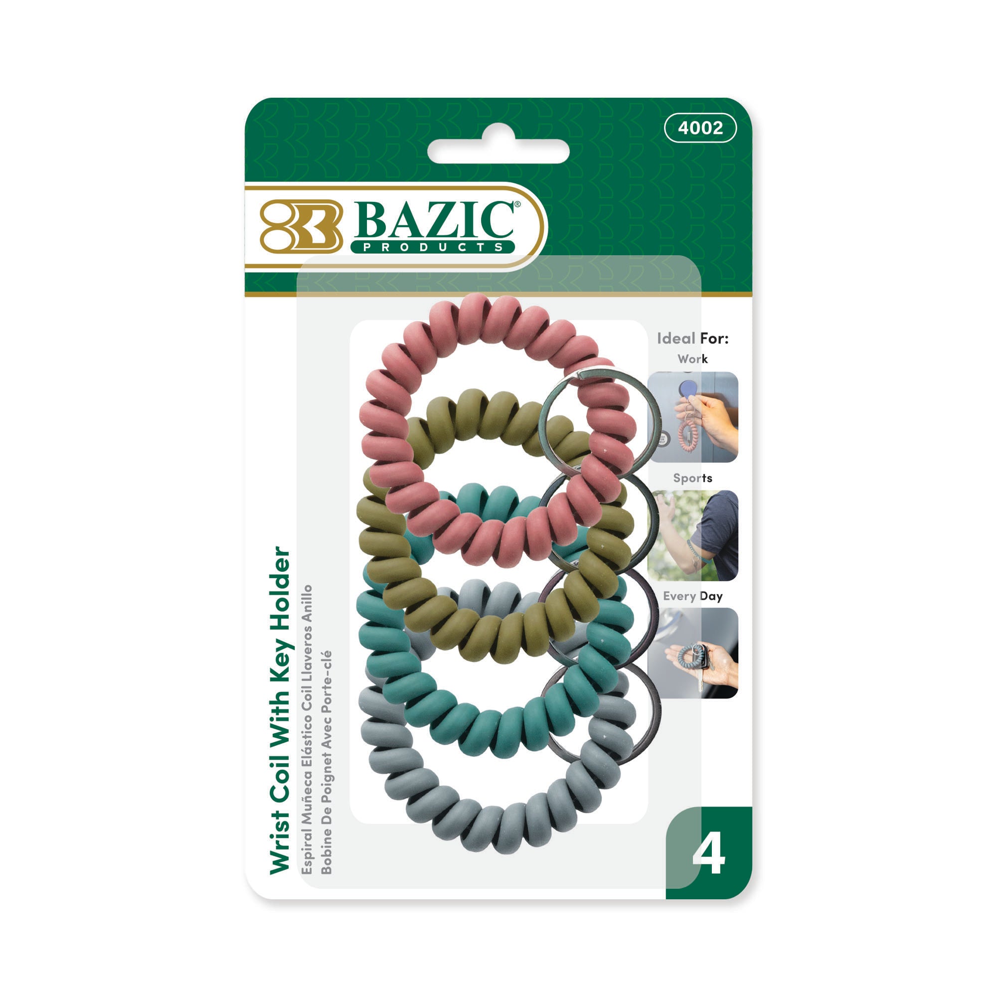 Wrist Coil (Key Chain) 5pk.