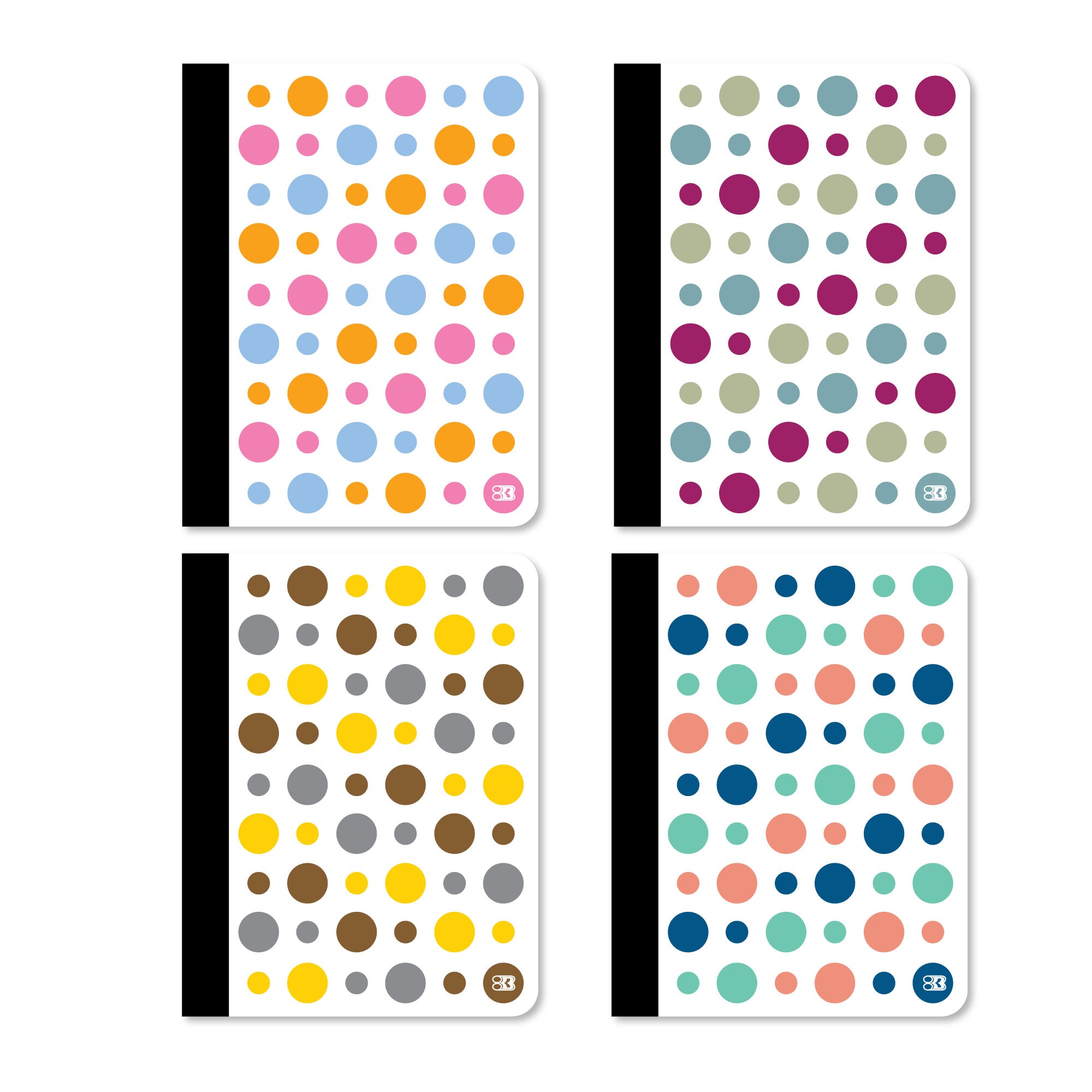 Polka Dot Composition Book CR