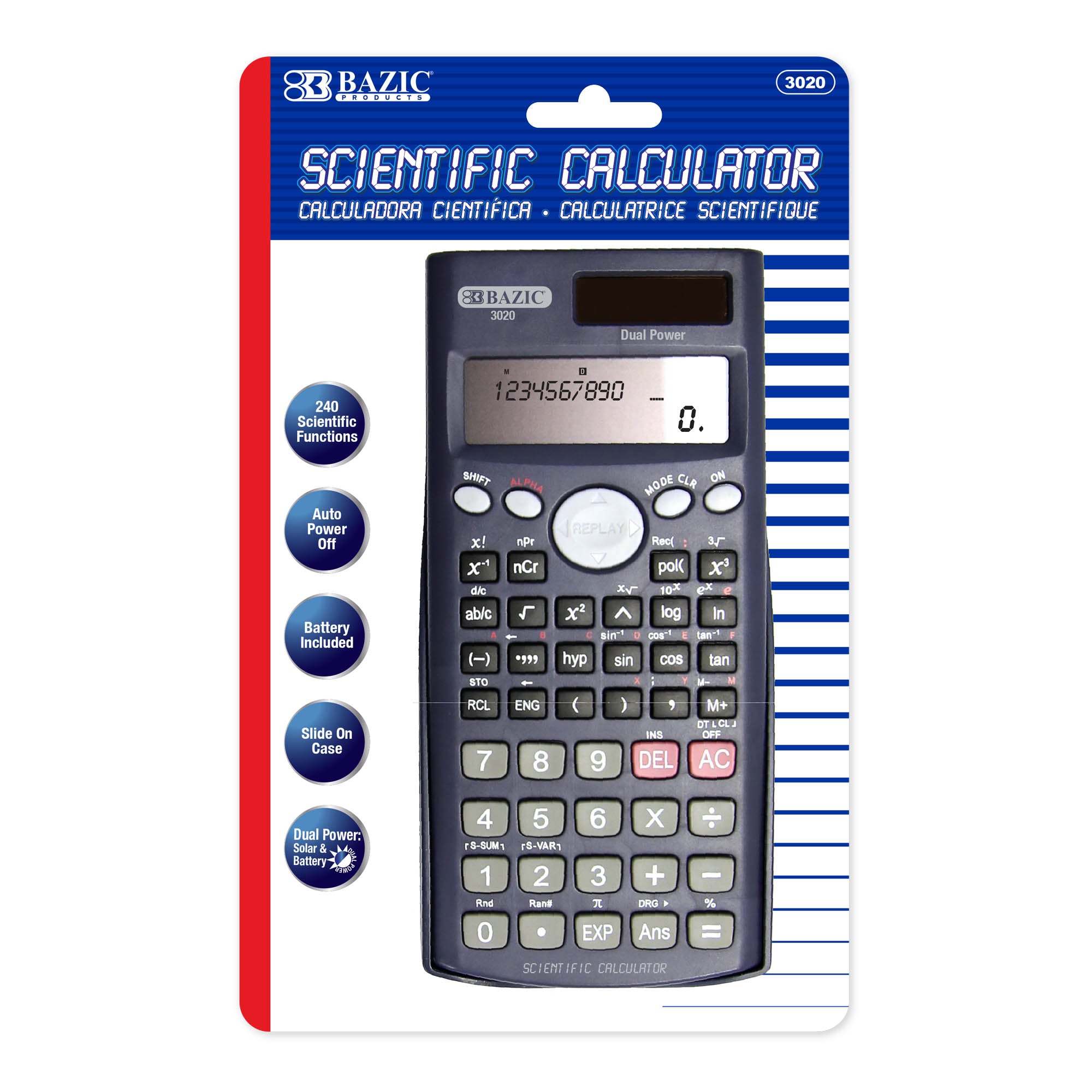 Scientific Calculator 240 Func
