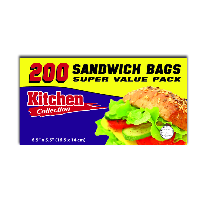 Sandwich Bags 180-200 DC/KC/PP