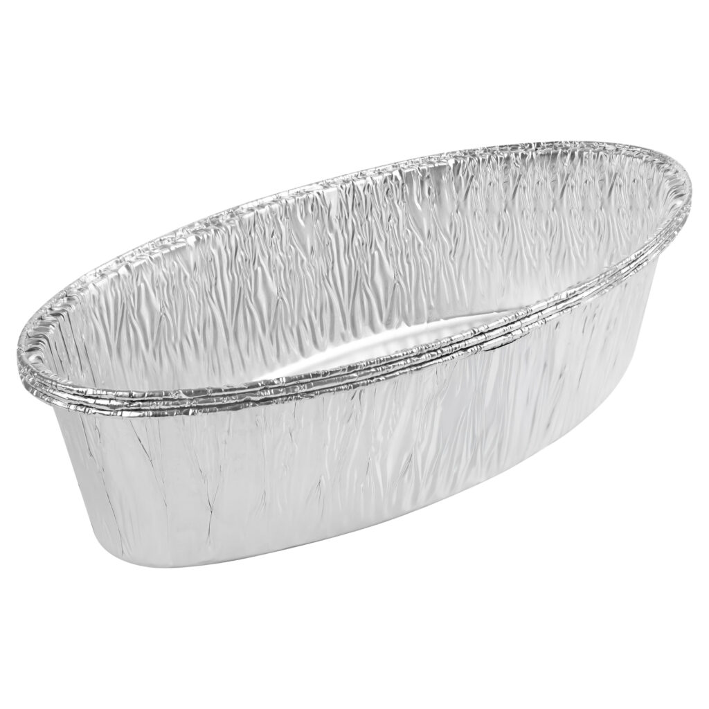 Foil Pan Challah Oval X-sml 6p