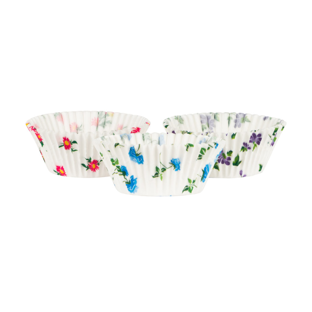 Baking Cup Floral 72pk.