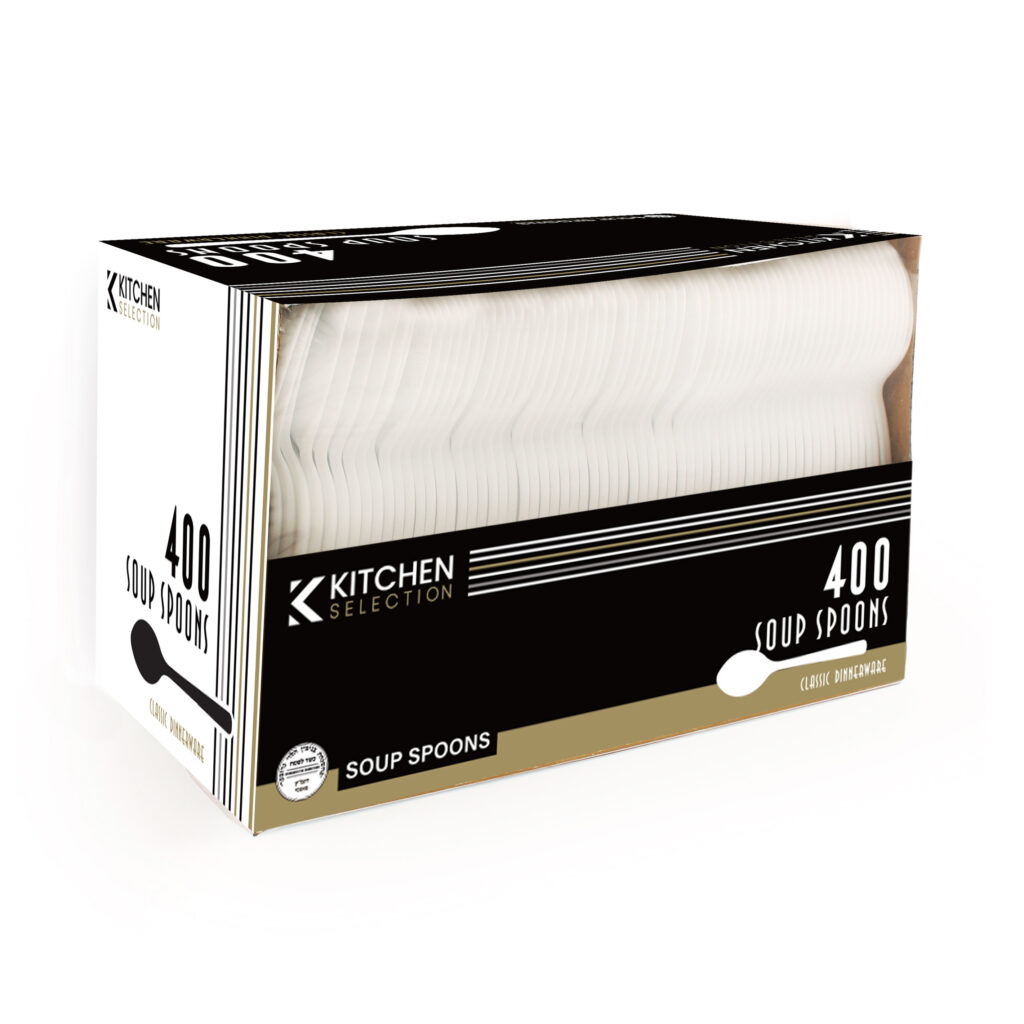 White Soup Spoons Box of 400