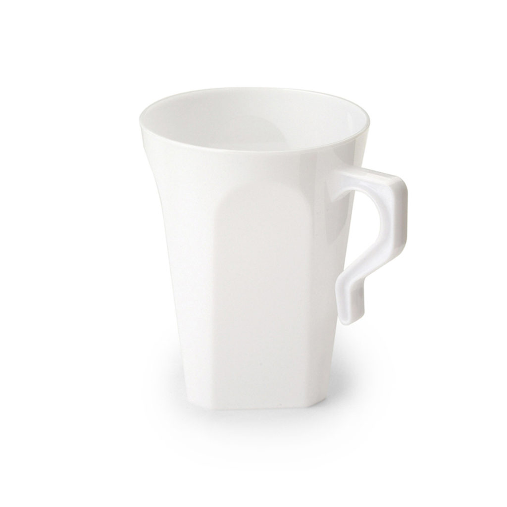 Simcha Square Coffee Mugs Whit