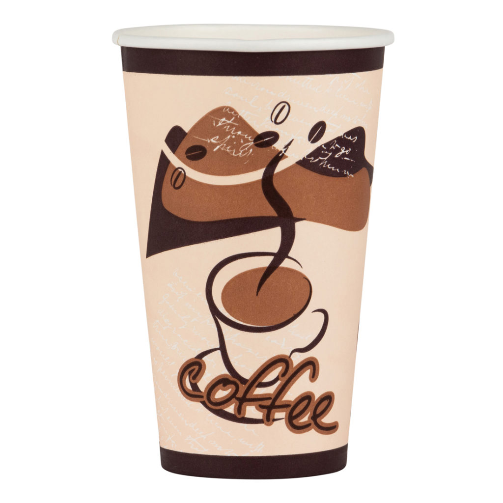 Hot Cups 12oz 25ct "Coffee"
