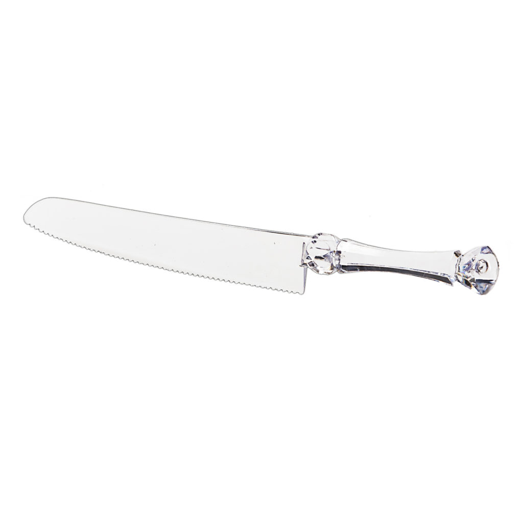 Elegant Challah Knife Clear
