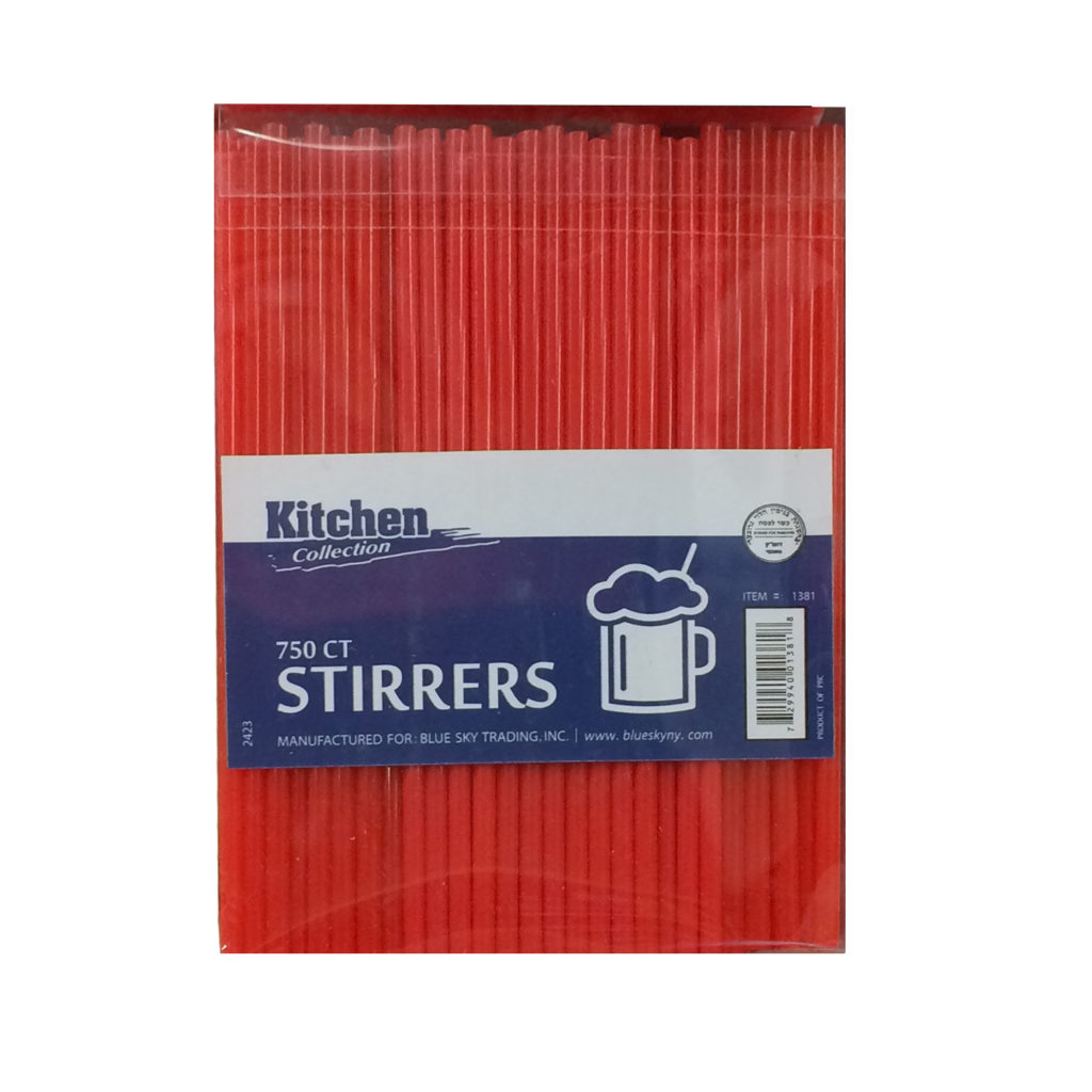 Stirrers 5" Red 750ct.