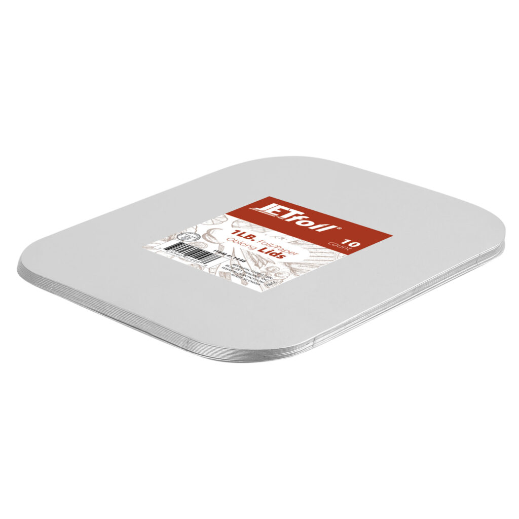 Foil Board Lid - 1lb. Pan 10pk