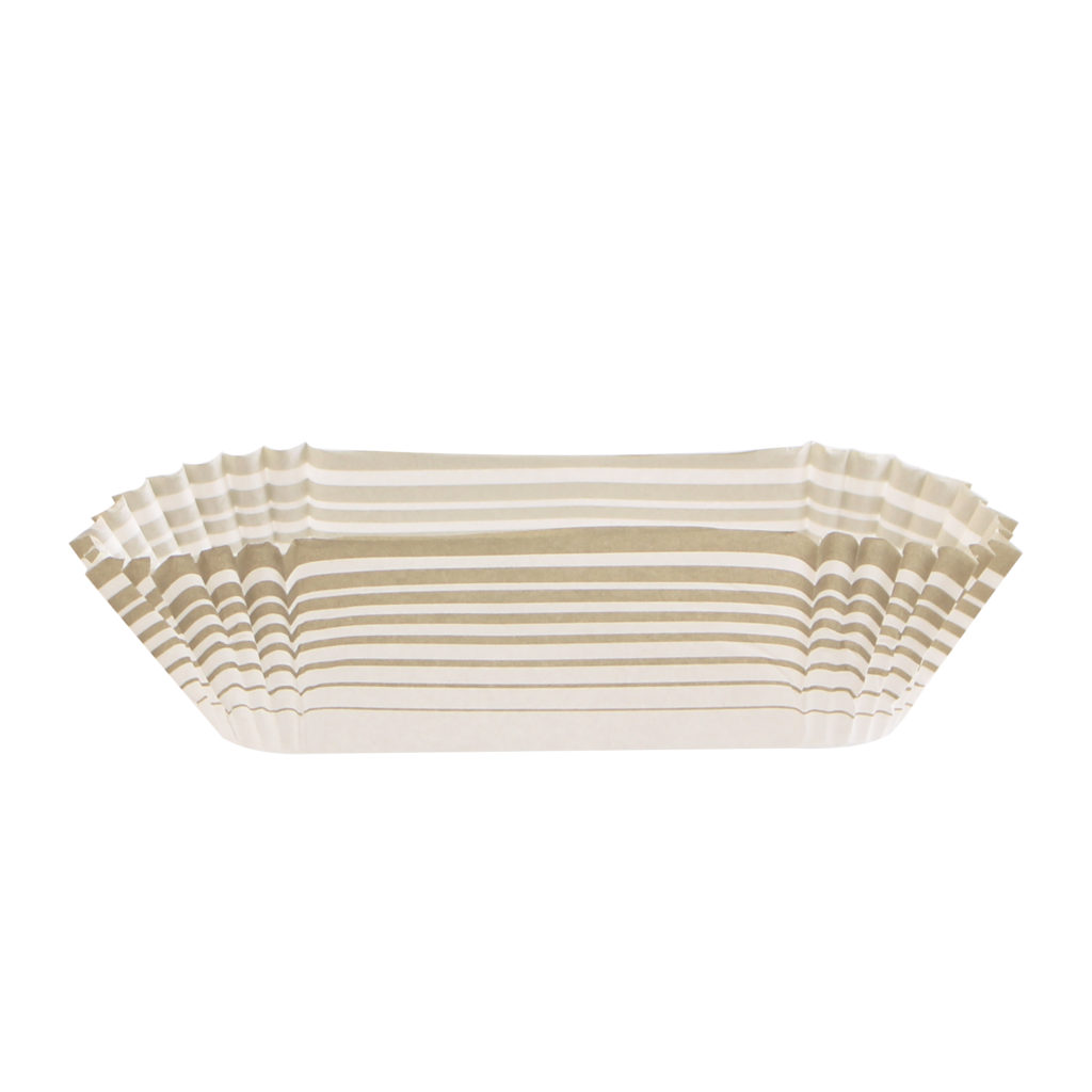 Oval Baking Cup Gold 72ct