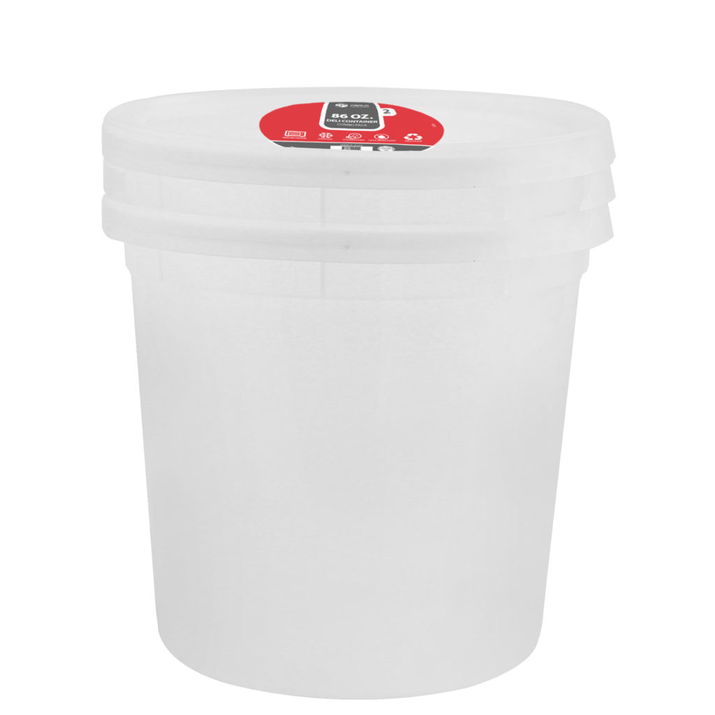 Disposable Container 86oz 2ct