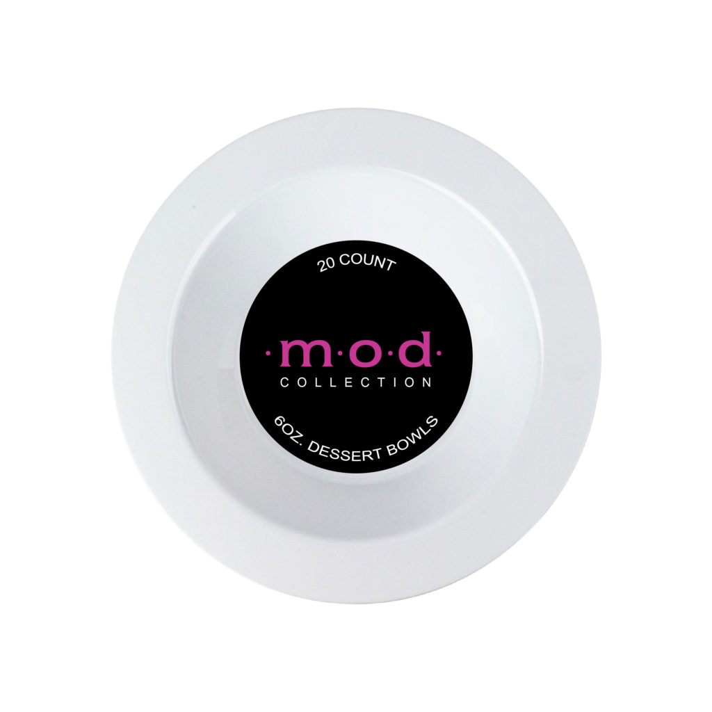 mod 6oz Bowl White 20ct