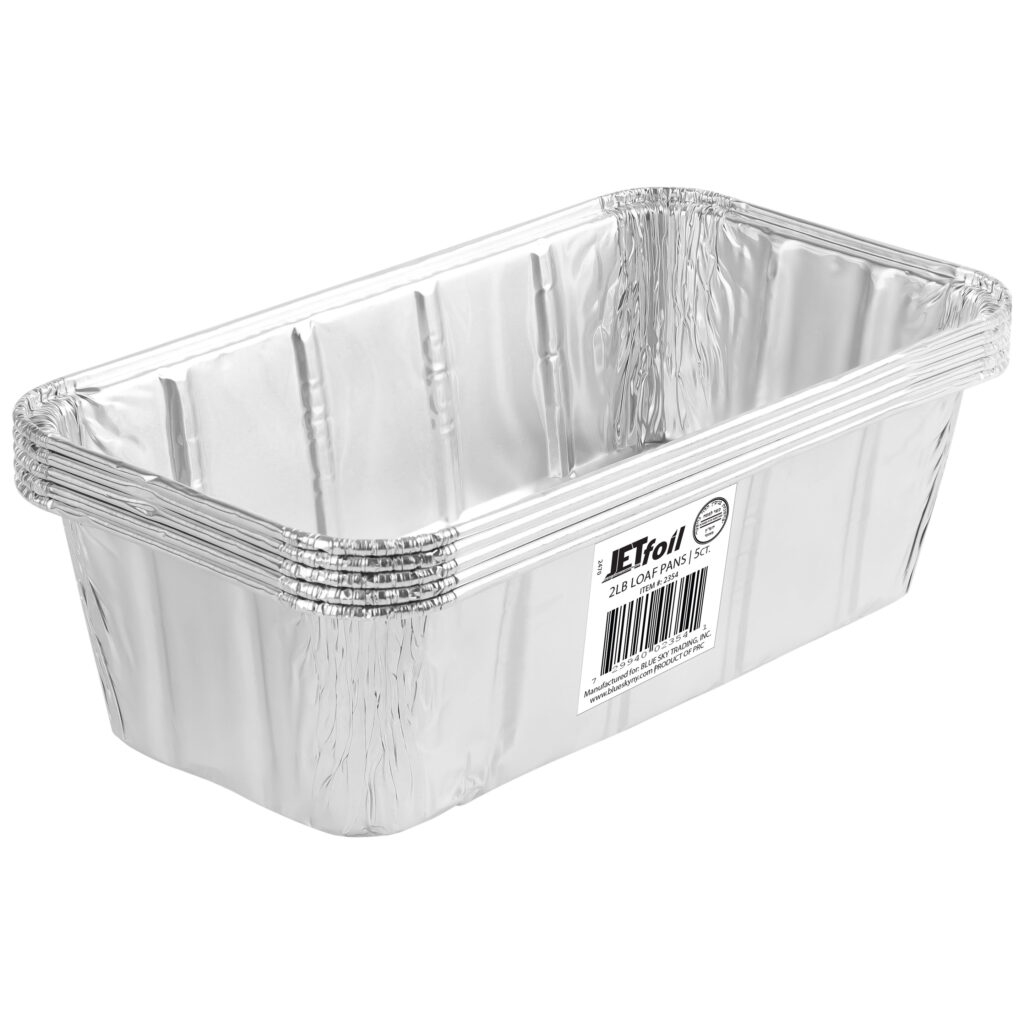 Foil Pan 2 lb.Loaf 5ct