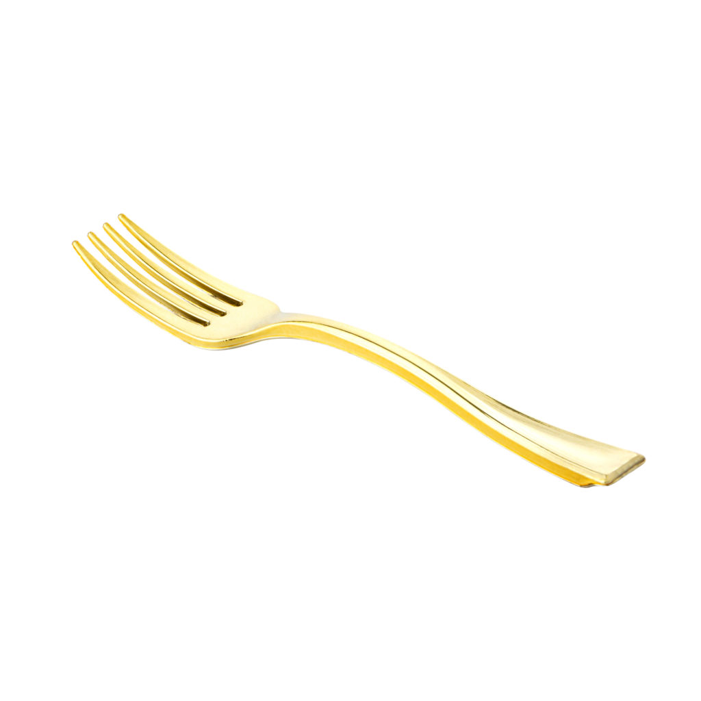 Mini Gold Fork 40pk BS