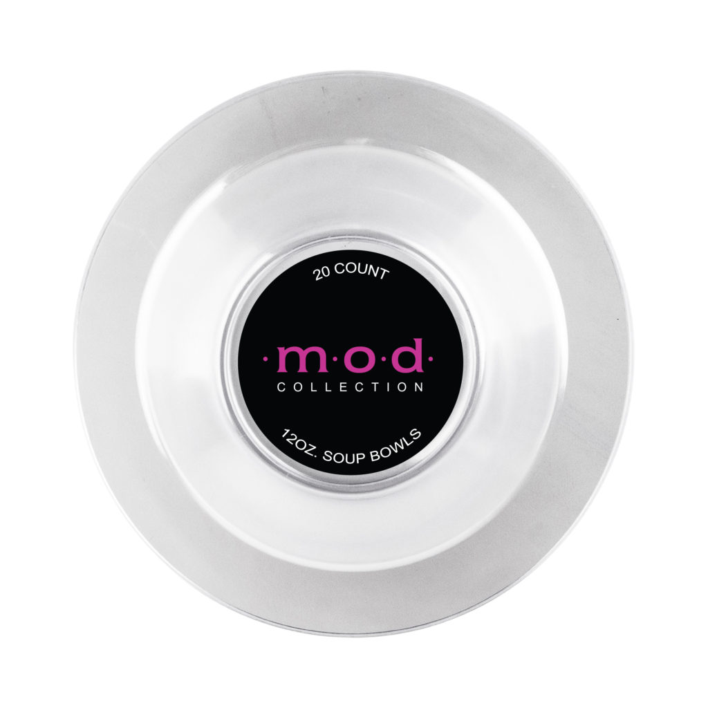 Mod 12oz Bowl Clear20ct