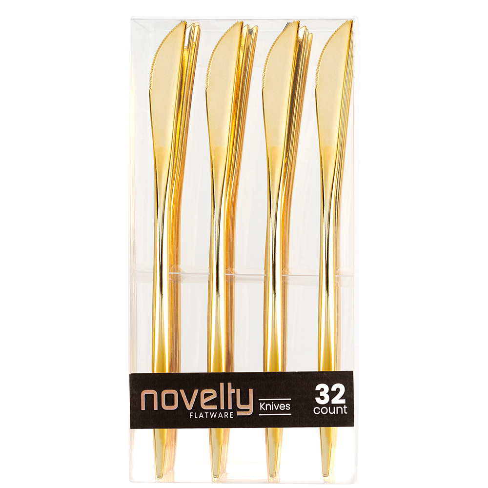 Novelty GOLD Knife 32ct