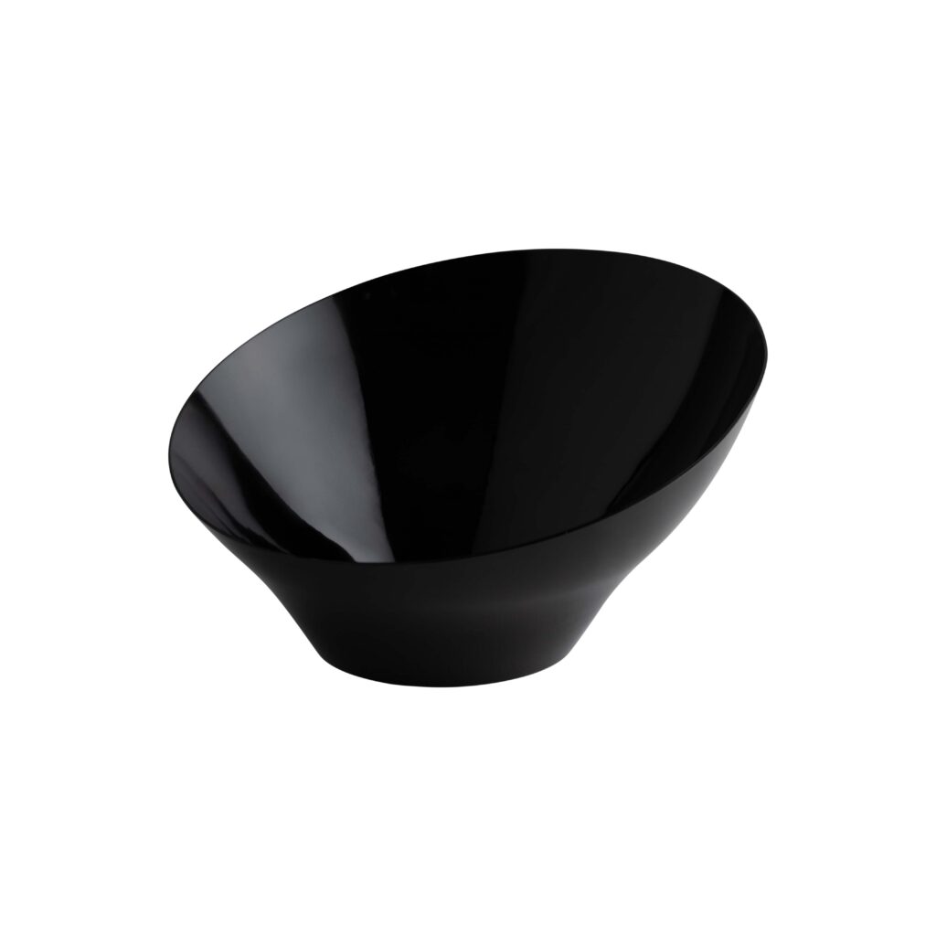 Angled Bowls Med Black