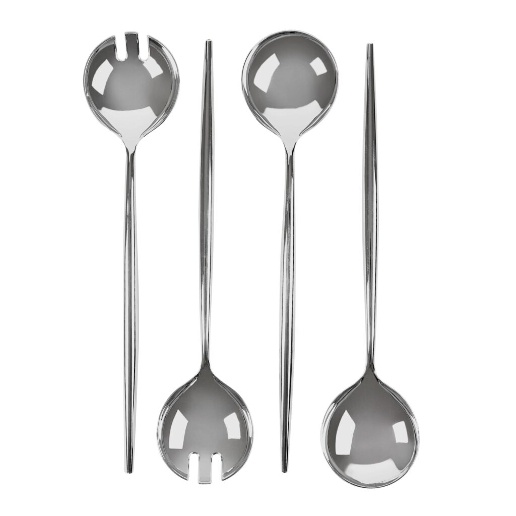Novelty SILVERSaladServers2Set