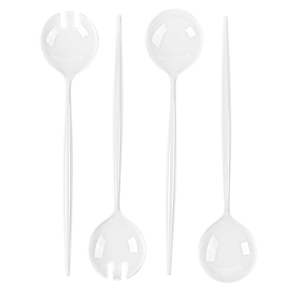 Novelty WhiteSaladServers2Set