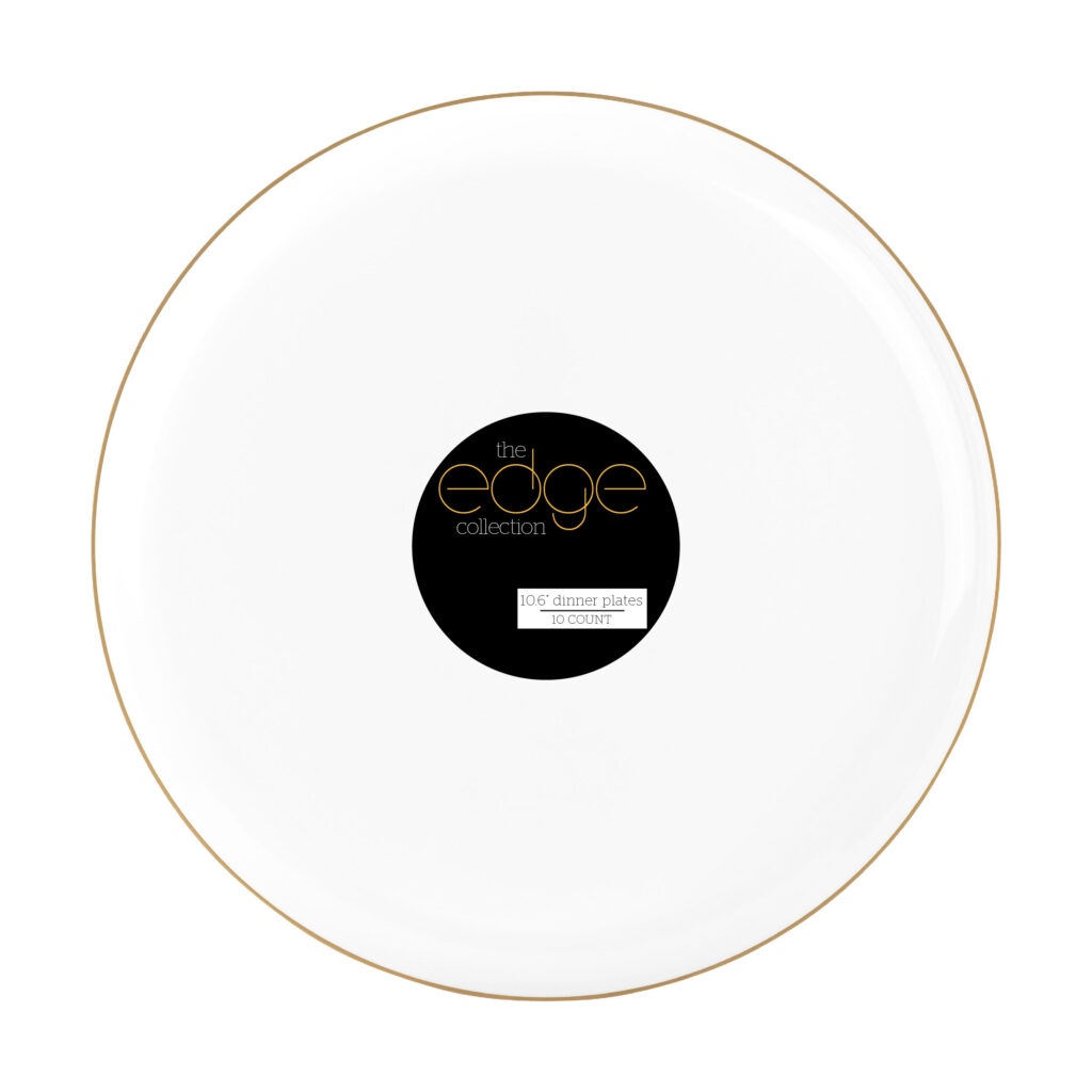 Edge 10" 10ct White/Gol