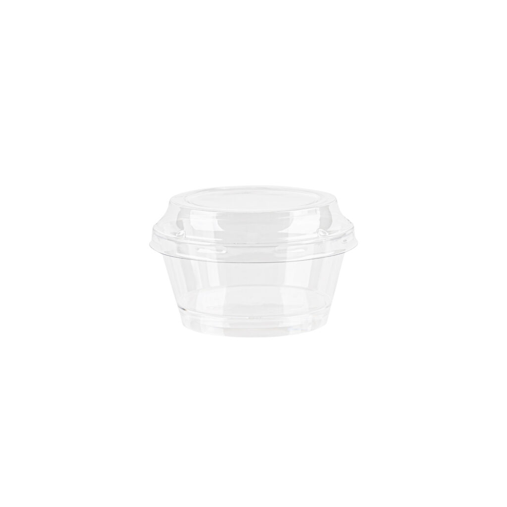 PW 4oz Rd Bowl w Lids-10ct