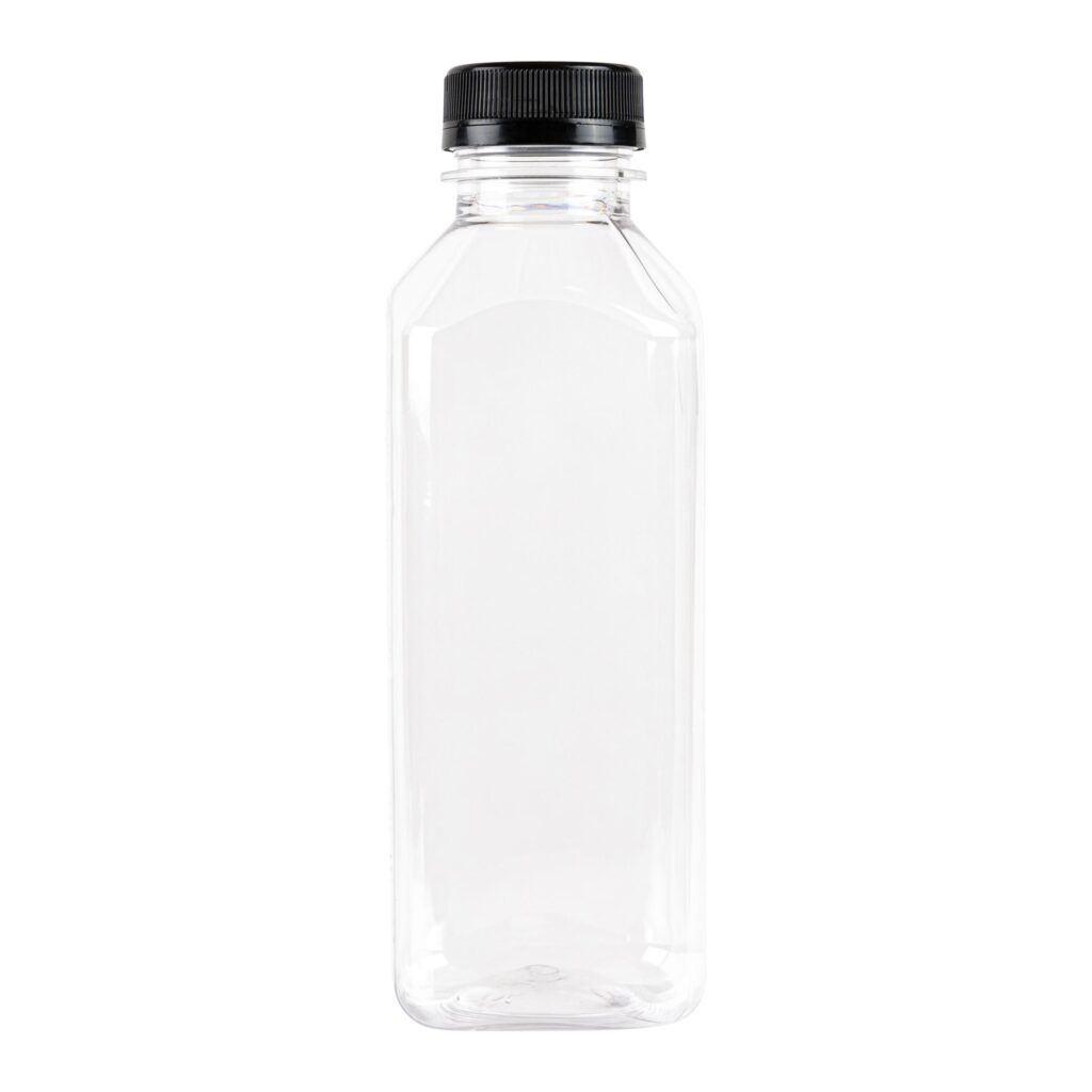 Plastic Bottle w/Lid 16oz