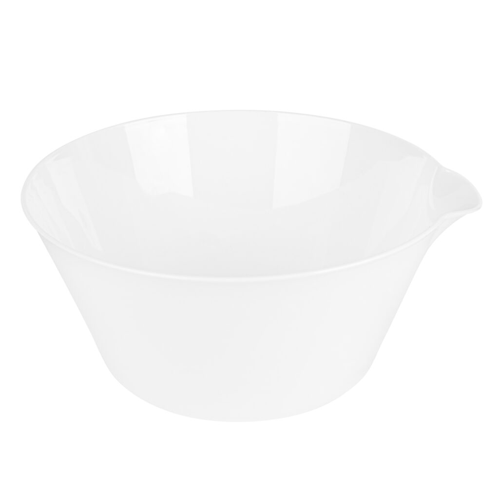 Bowl With Spout 120oz White