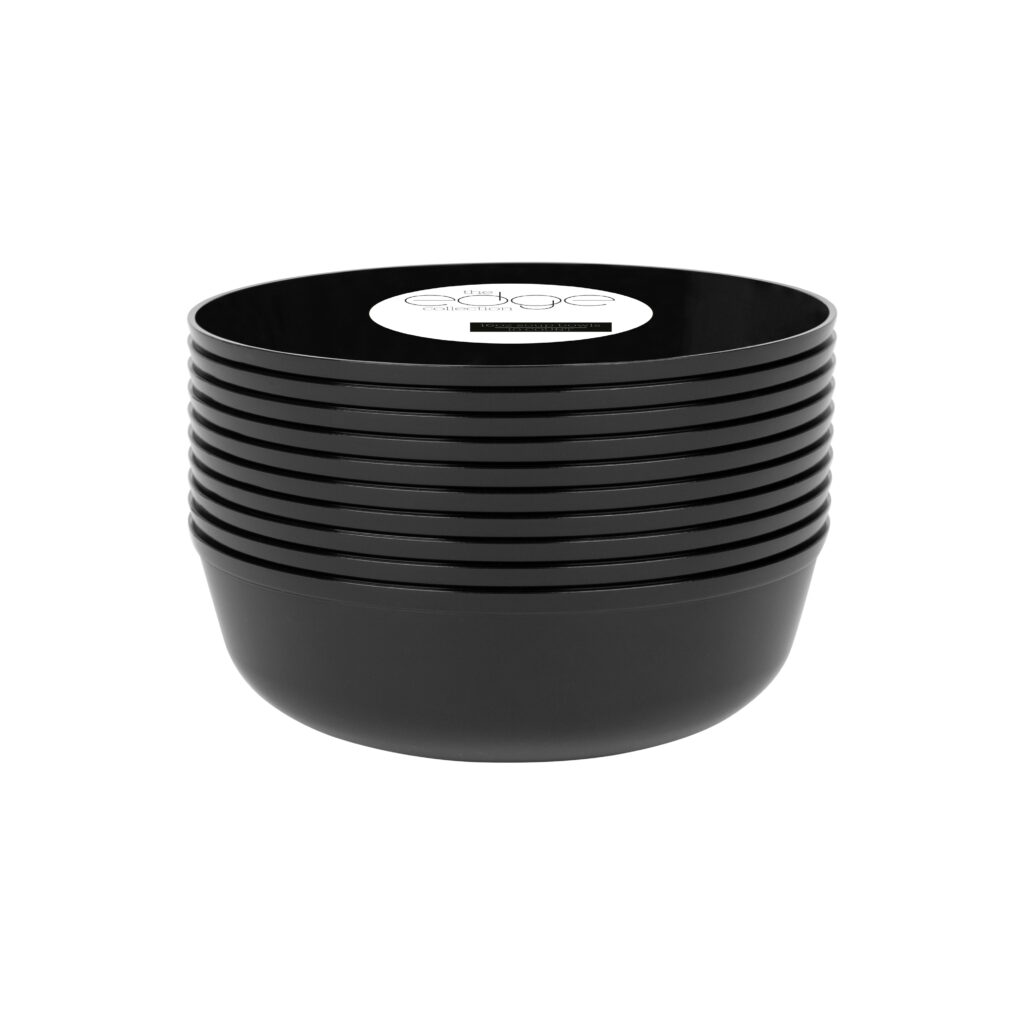 Edge Bowls 16oz. Black
