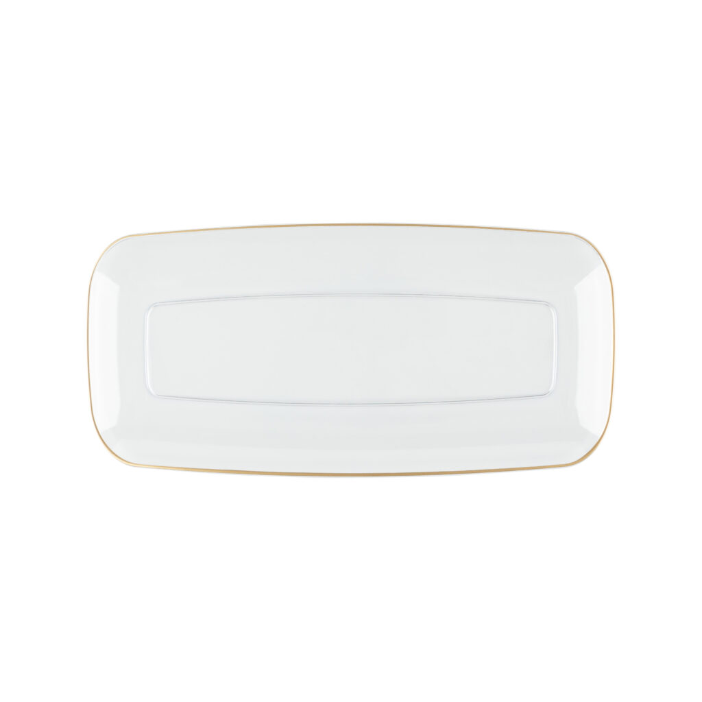 Organic RectTray 10" Clr/Gol 2