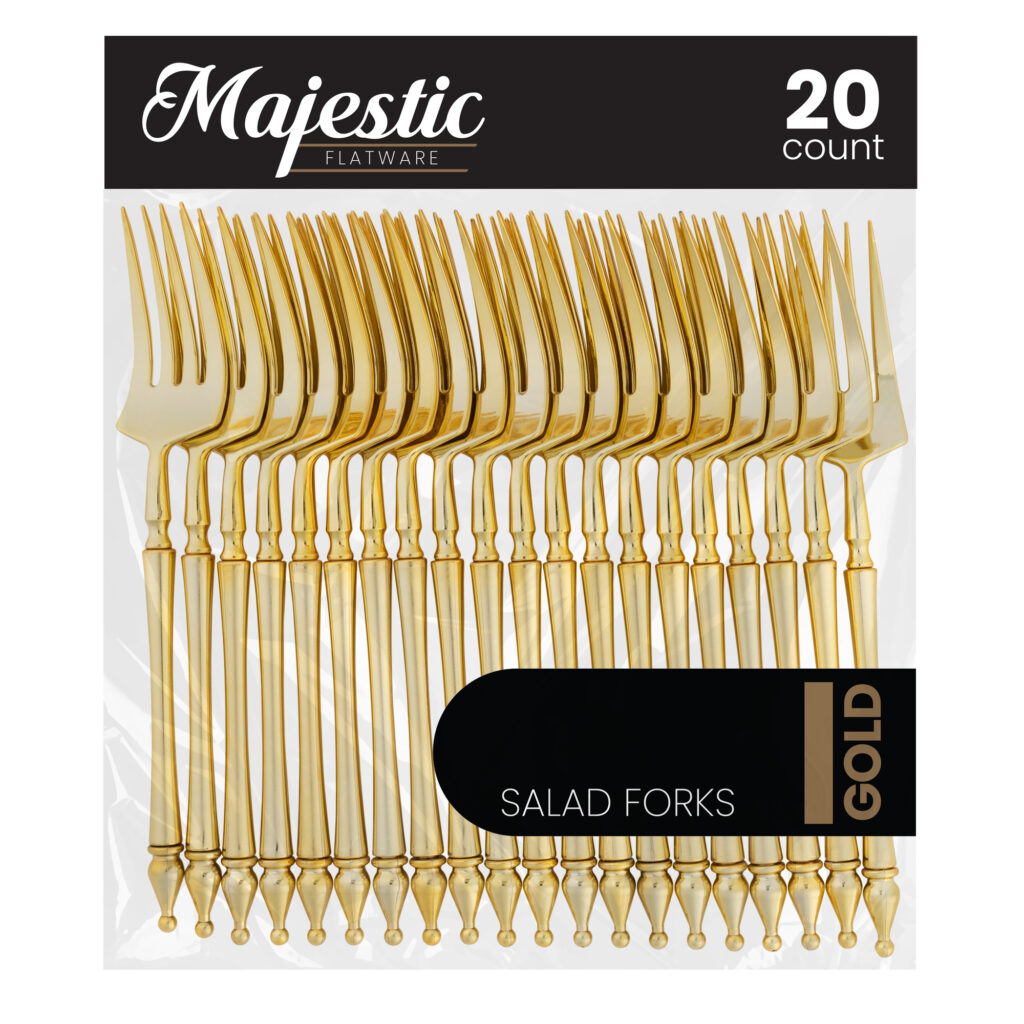 Majestic Gold Salad Fork 20ct