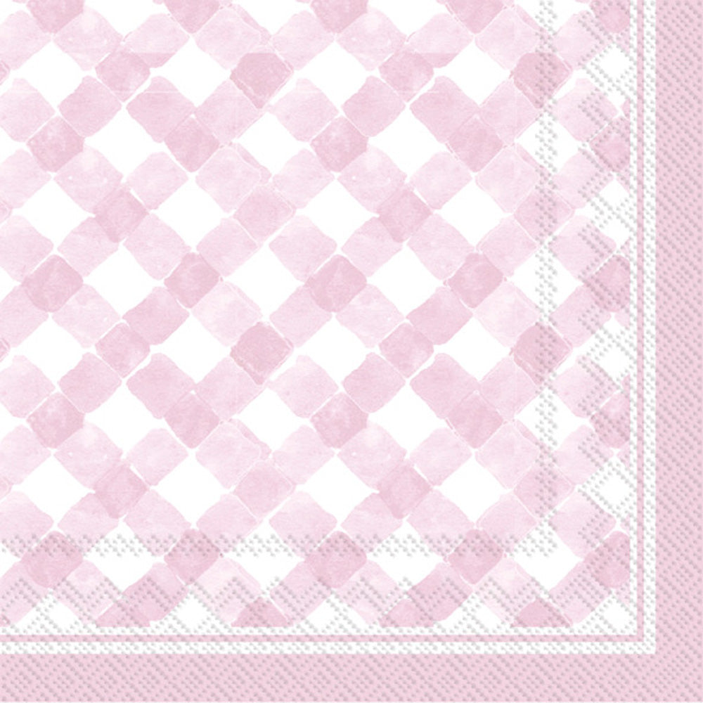 Gingham light rose CN 20ct