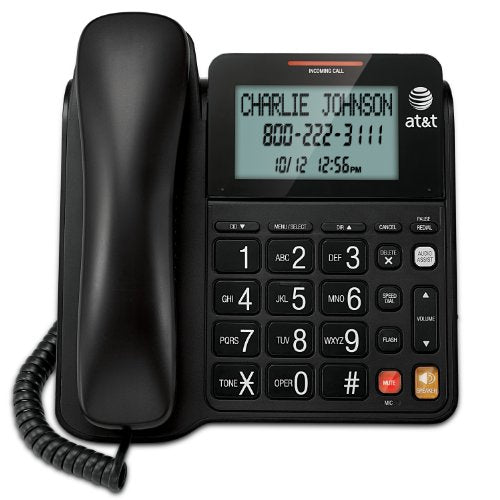 AT&T 2940 Corded Phone Black