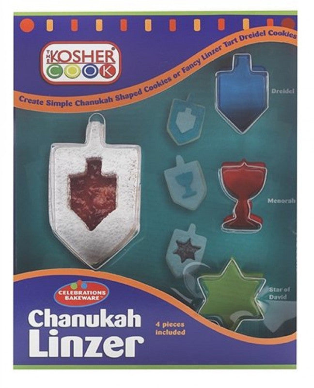 Chanukah Linzer Cookie Cutter
